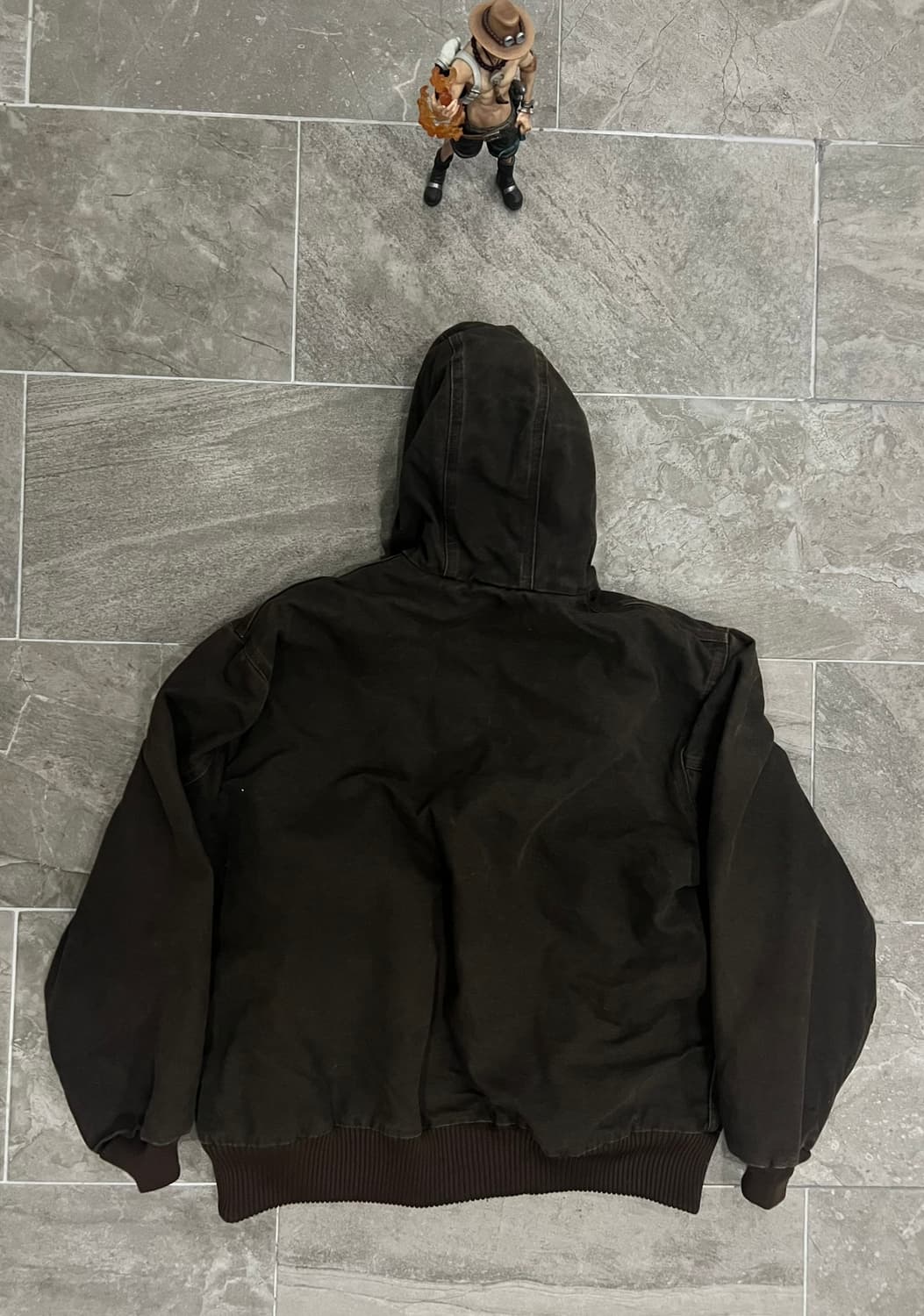 (XL) 칼하트 덕 액티브 후드자켓 J130 DKB 다크브라운 상품이미지2