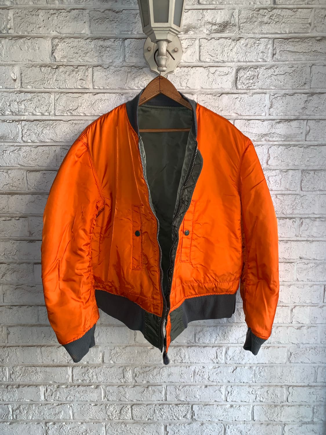 90년대 알파 ma-1 플라이트 자켓 상품이미지10