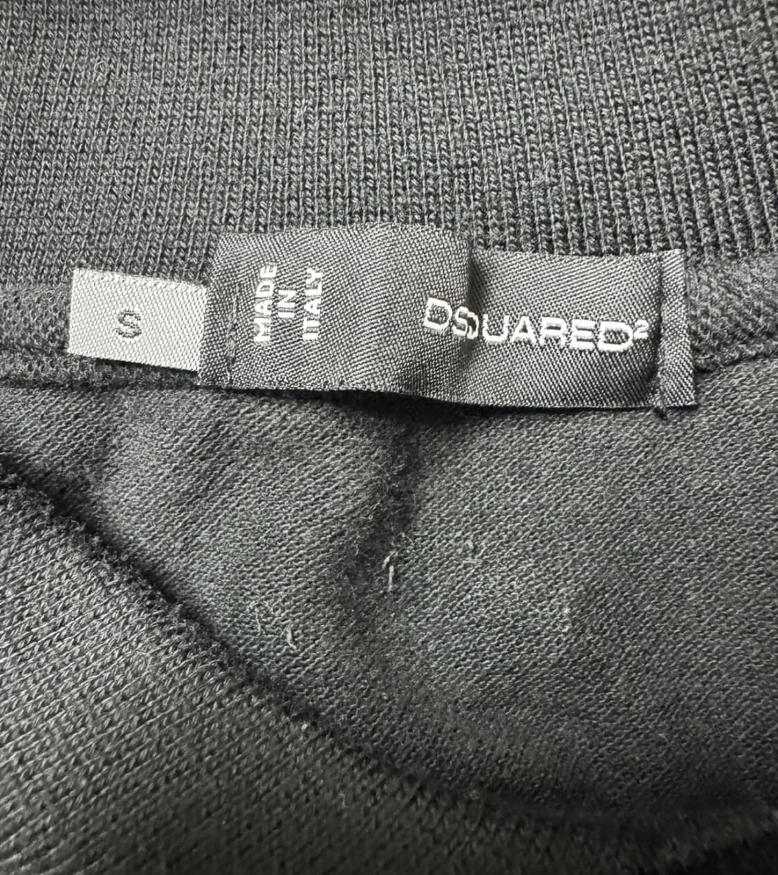 Dsquared2 블랙 폴로 티셔츠 S 상품이미지4