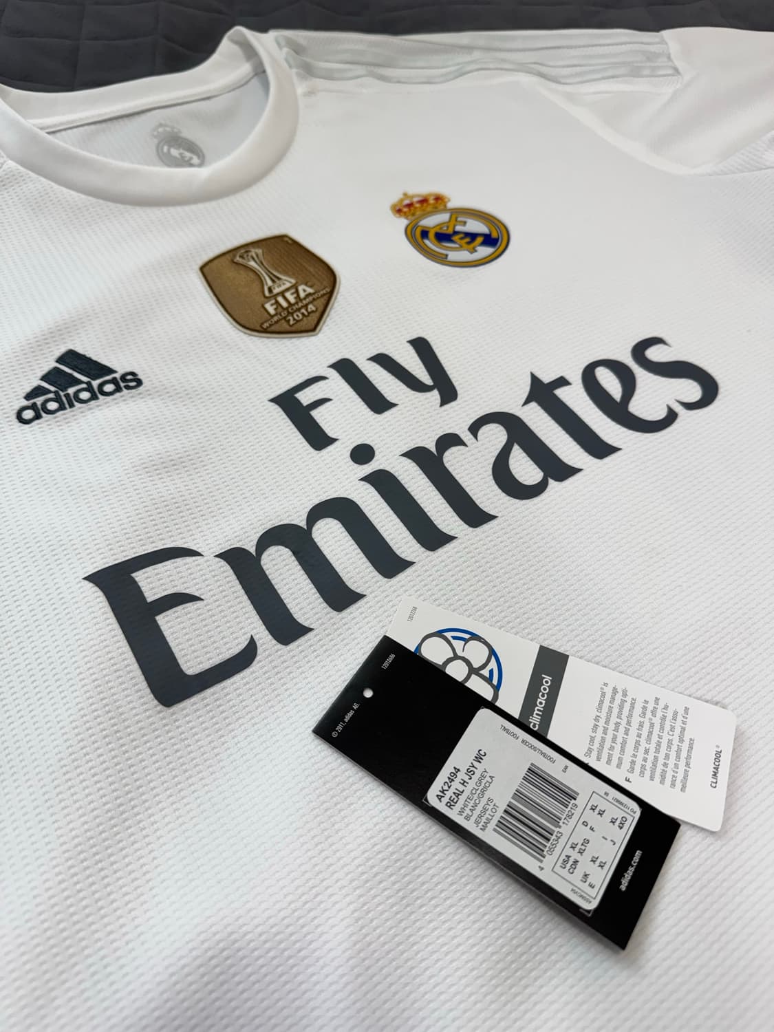 15-16 레알마드리드 베일 홈 정품 유니폼 상품이미지1