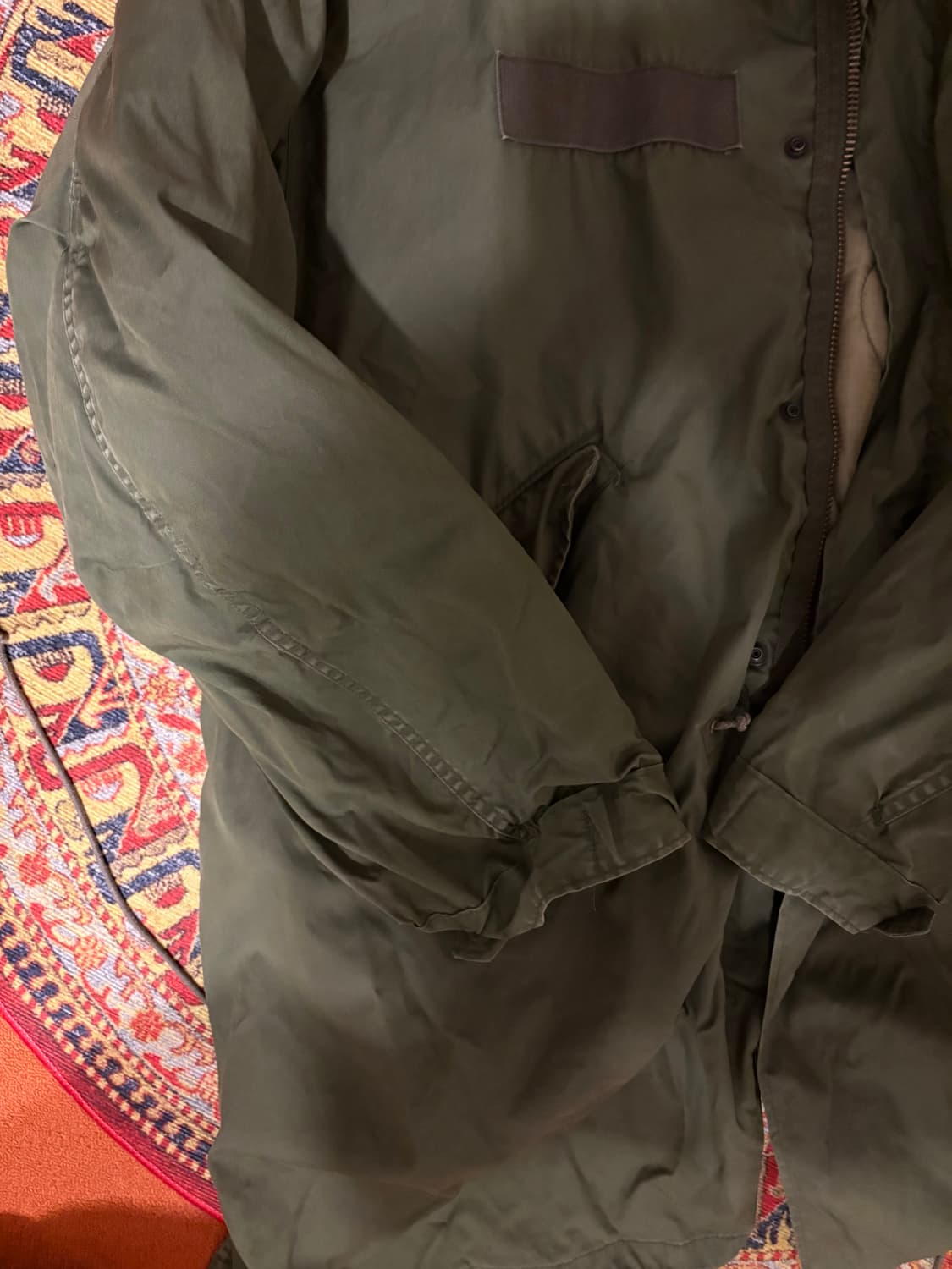 오리지널 M65 피쉬테일 개파카 L 풀세트 상품이미지3
