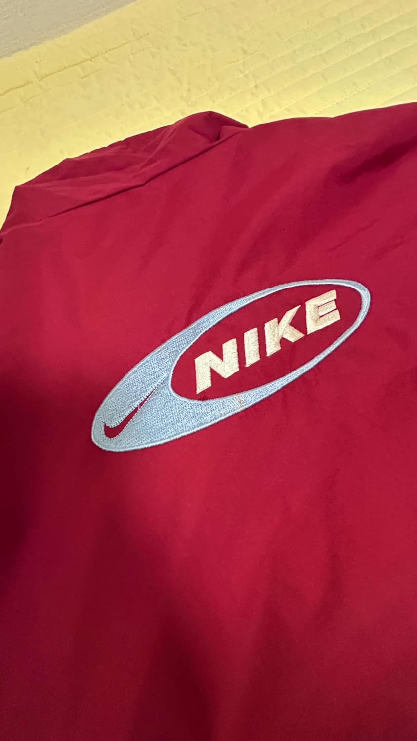 나이키 빈티지 y2k 레드 바람막이 105사이즈 상품이미지2