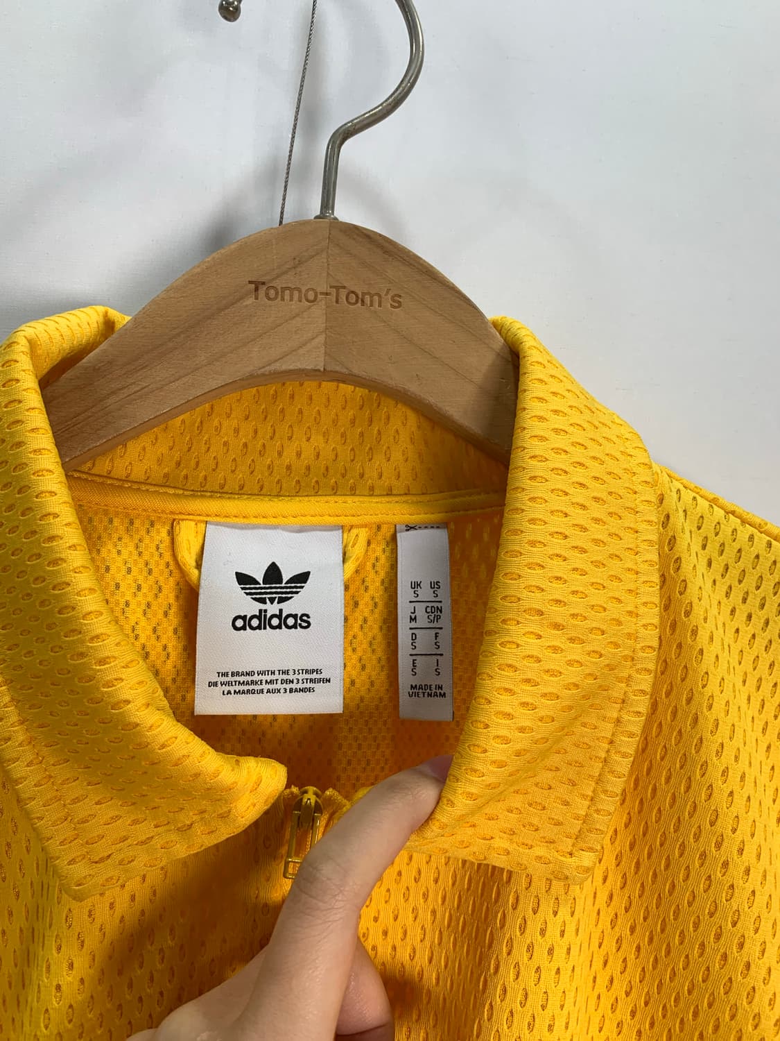 아디다스 옐로우 메쉬 반팔 상품이미지2