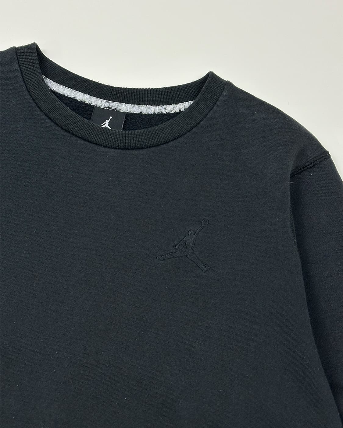 조던 기모 맨투맨 블랙 상품이미지3