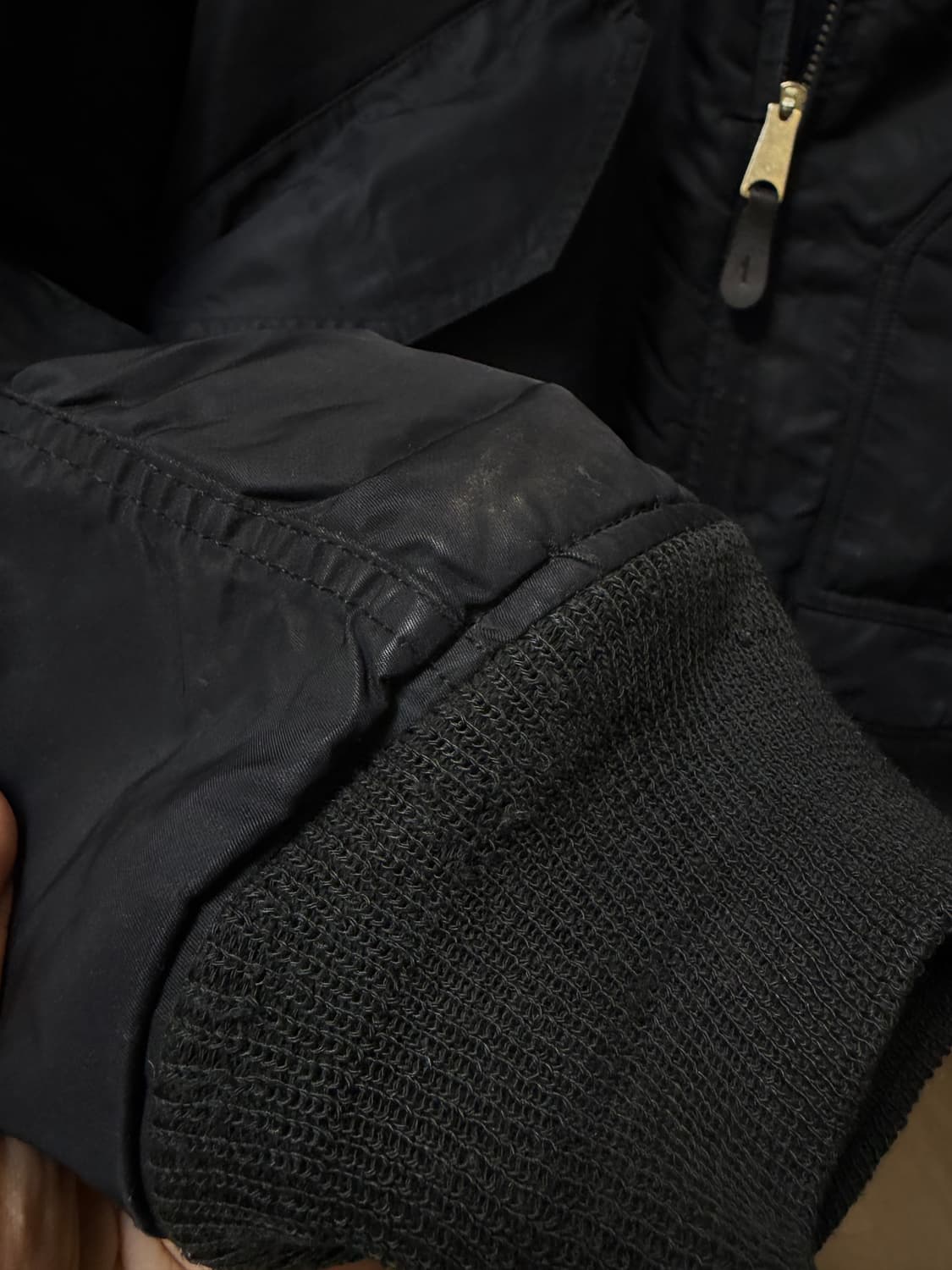 (L) 90s 알파인더스트리 CWU-45P 플라이트 ma-1 봄버 USA 상품이미지10