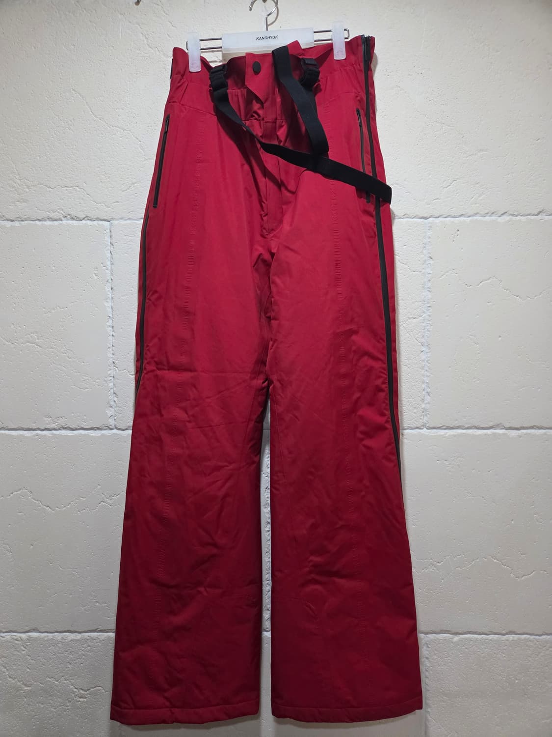 강혁 코오롱 고어텍스 스키 팬츠 레드 상품이미지1