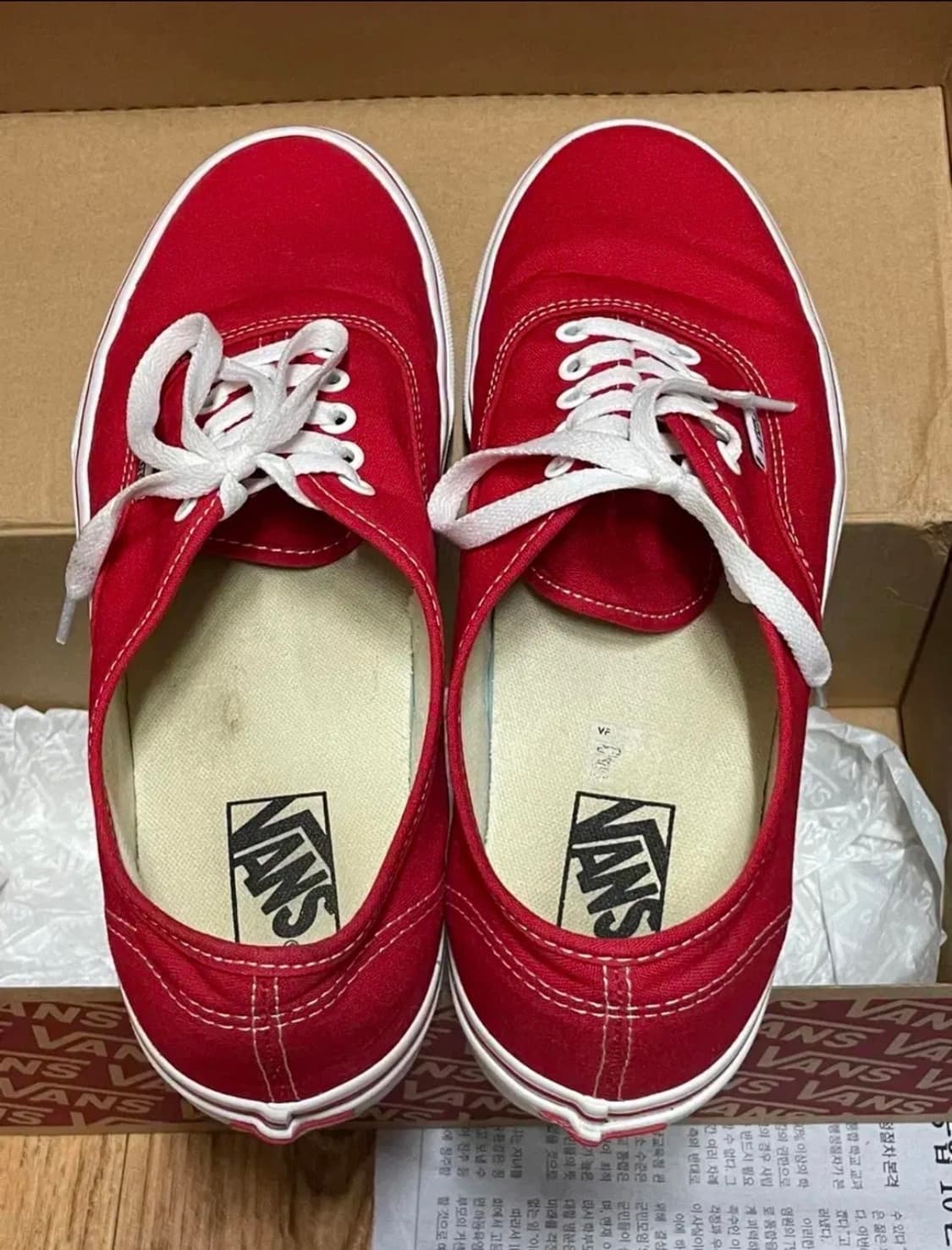 반스 어센틱 레드 상품이미지3