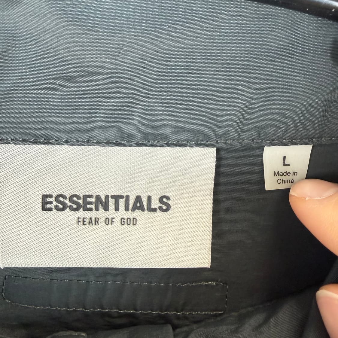 L) 피어오브갓 에센셜 하프집업 트랙 자켓 상품이미지3