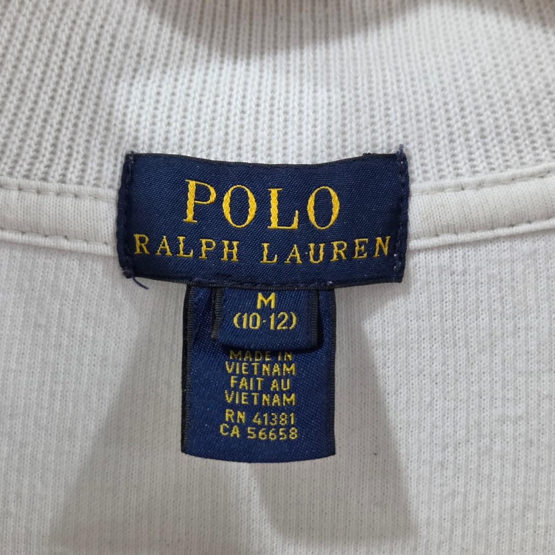 폴로랄프로렌 키즈 코튼 풀오버 하프집업 M/10/12 상품이미지3