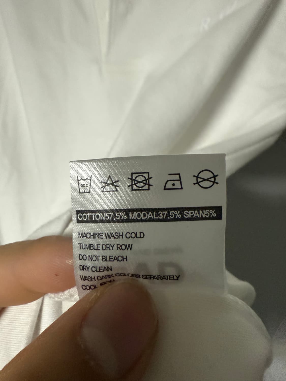 알브이디 머슬핏 코튼모달 반팔 셔츠 xl 상품이미지4