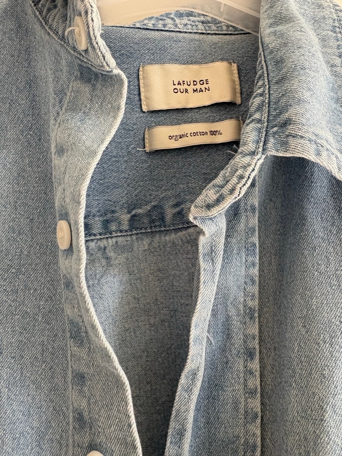 Lafudge 연청 셔츠 상품이미지3