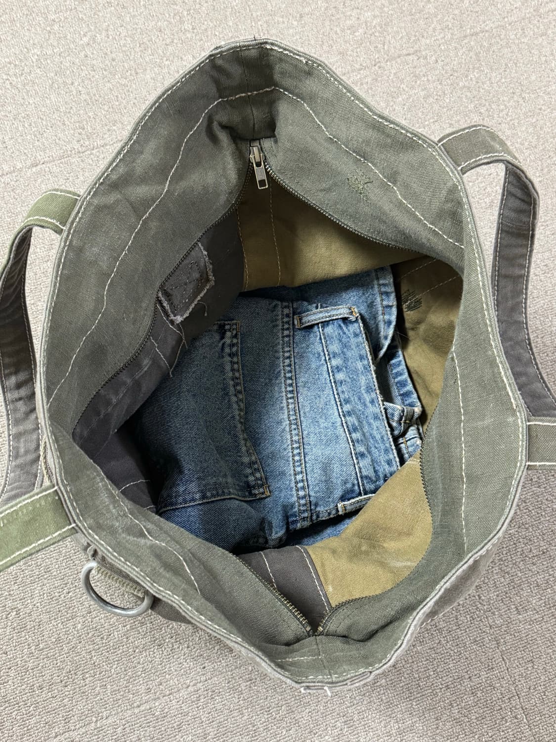 밀리터리 리메이크 숄더백 상품이미지6