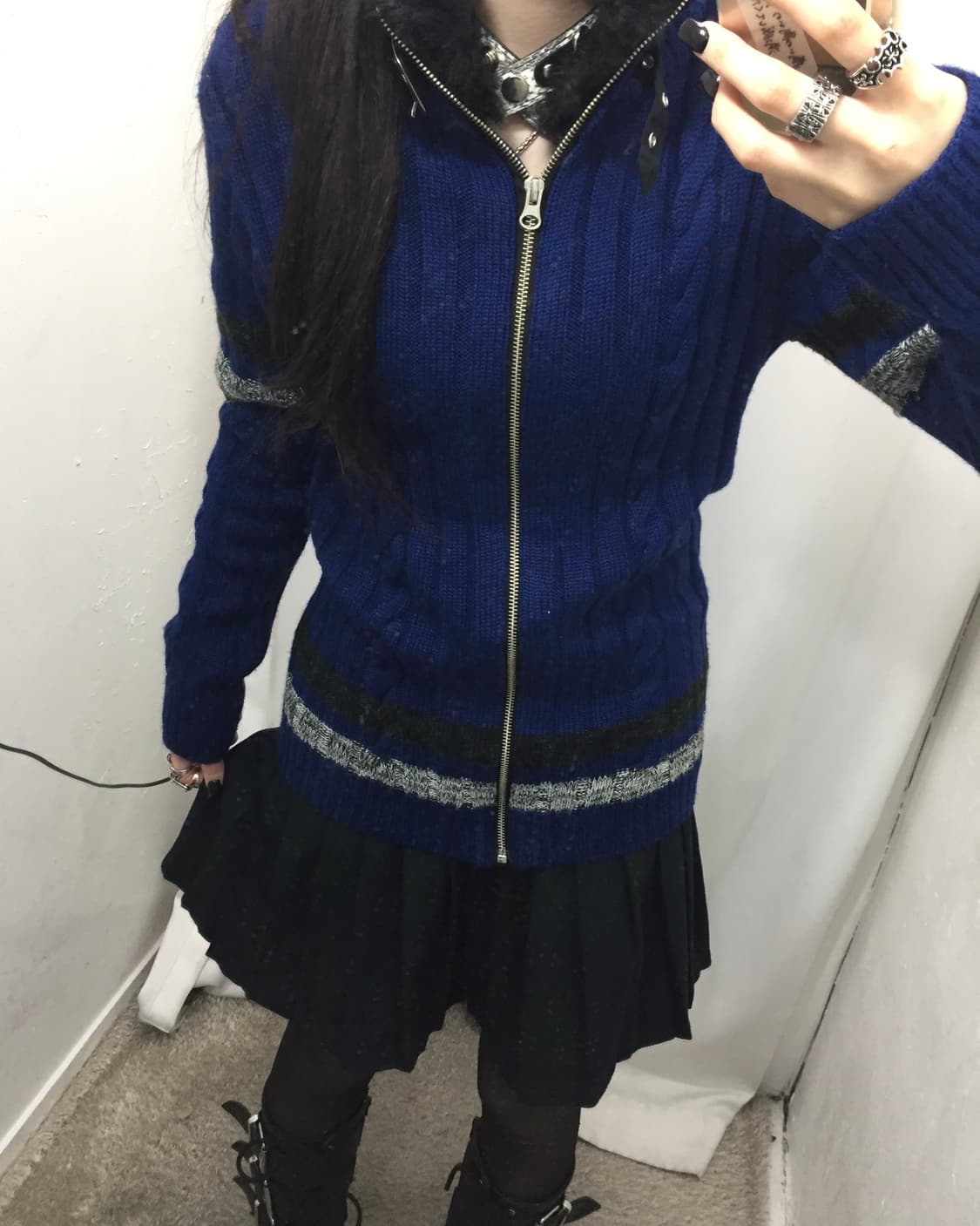 블루 펑크 세트 🩵 상품이미지1