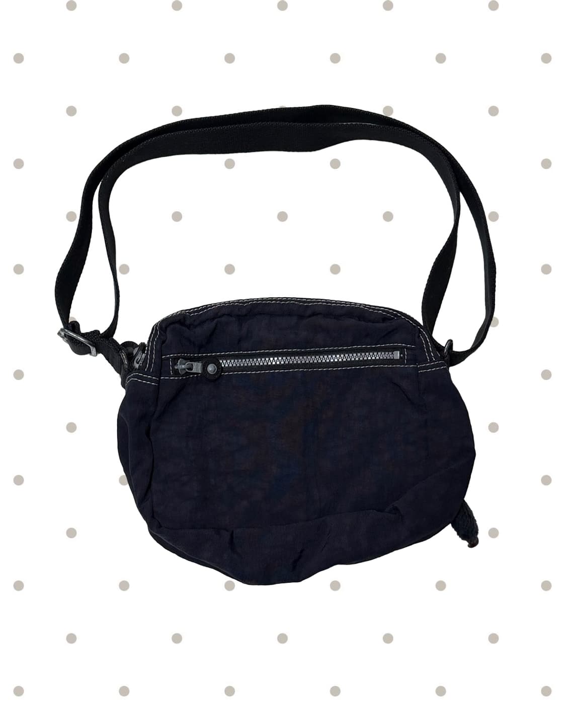 Kipling 투포켓 유니크 네이비 크로스백 상품이미지3