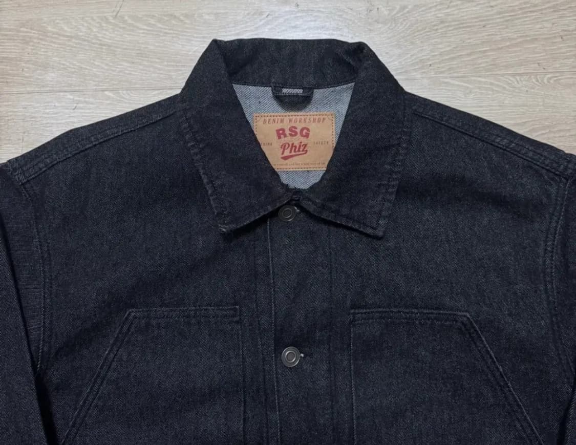 헤지스/RSG Phiz/ 블랙 데님자켓3 상품이미지2