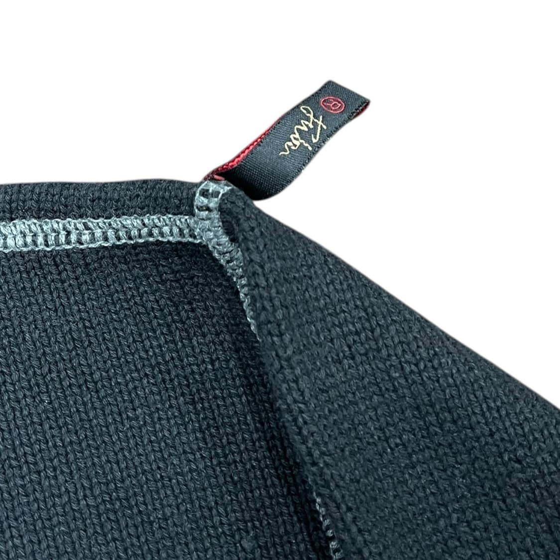 90s 후부 스티치 블랙 니트 상품이미지5