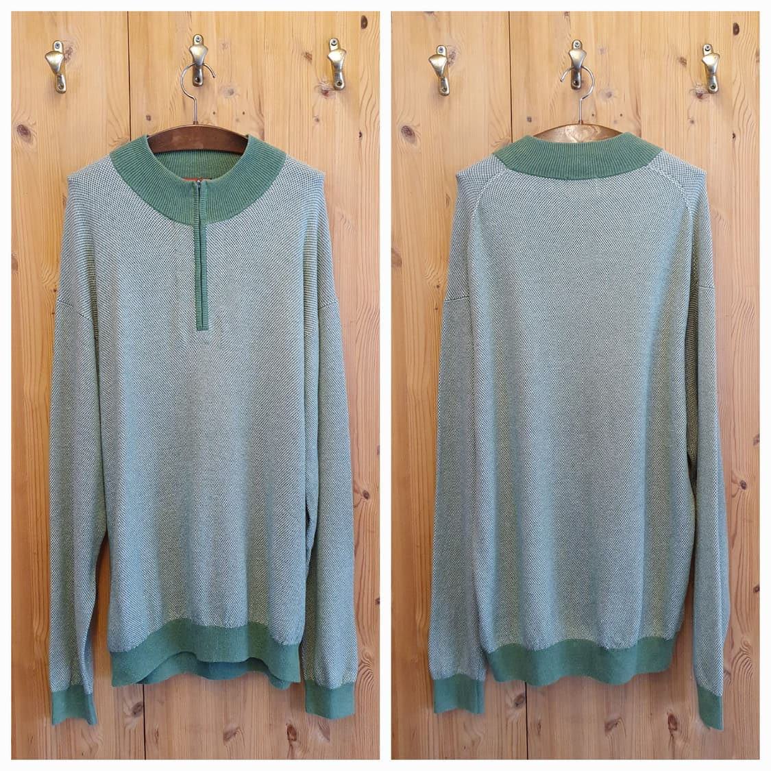 105.Mr.JunKo 반집업 니트  상품이미지1