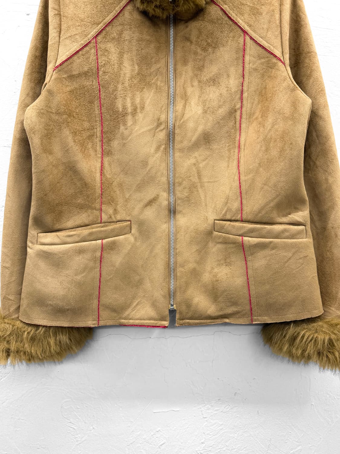 romanee conti 스웨이드 퍼 자켓 상품이미지3