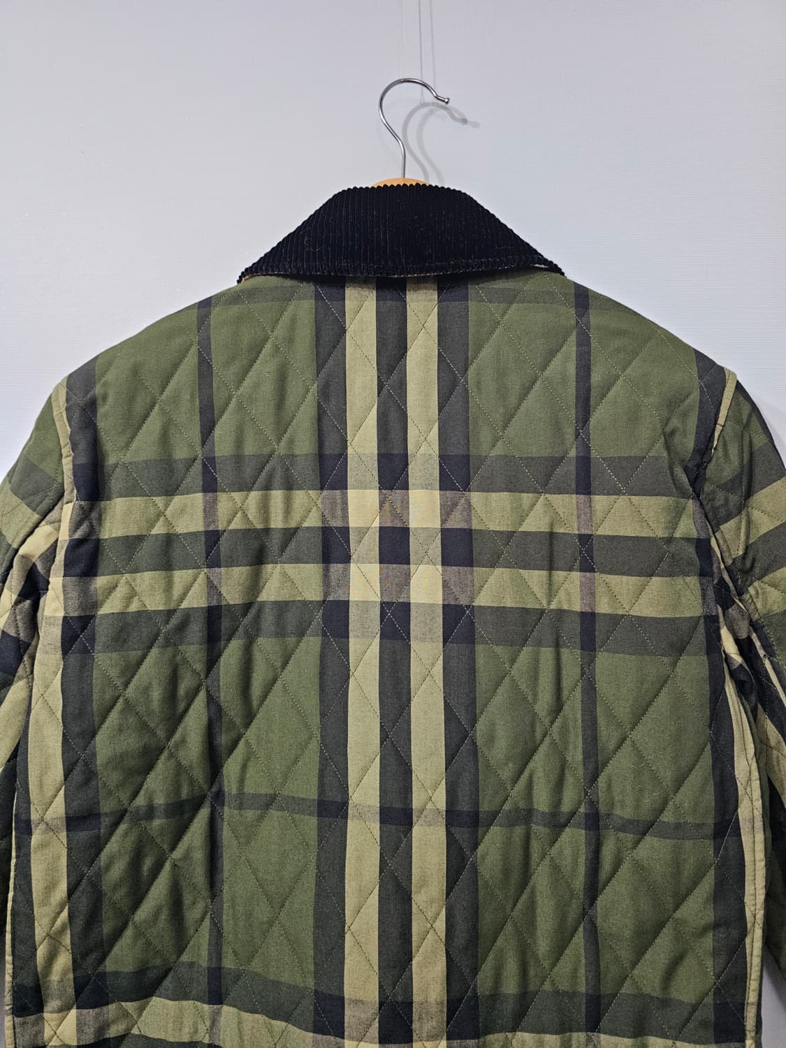 버버리 퀼팅 체크 자켓 55~66 상품이미지9