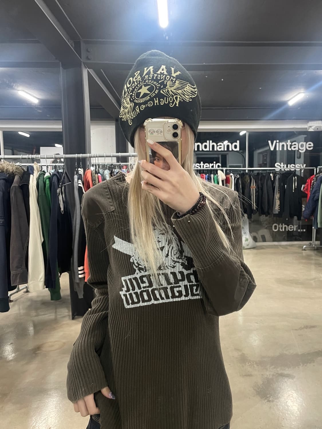 벤슨 레더 비니 상품이미지1