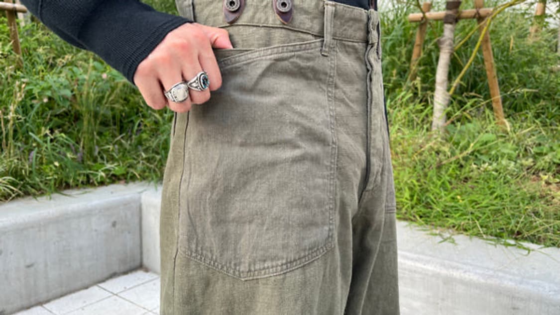 [새제품] 나이젤카본 데님 팬츠 30'S DECK 12.5OZ DENIM 상품이미지7