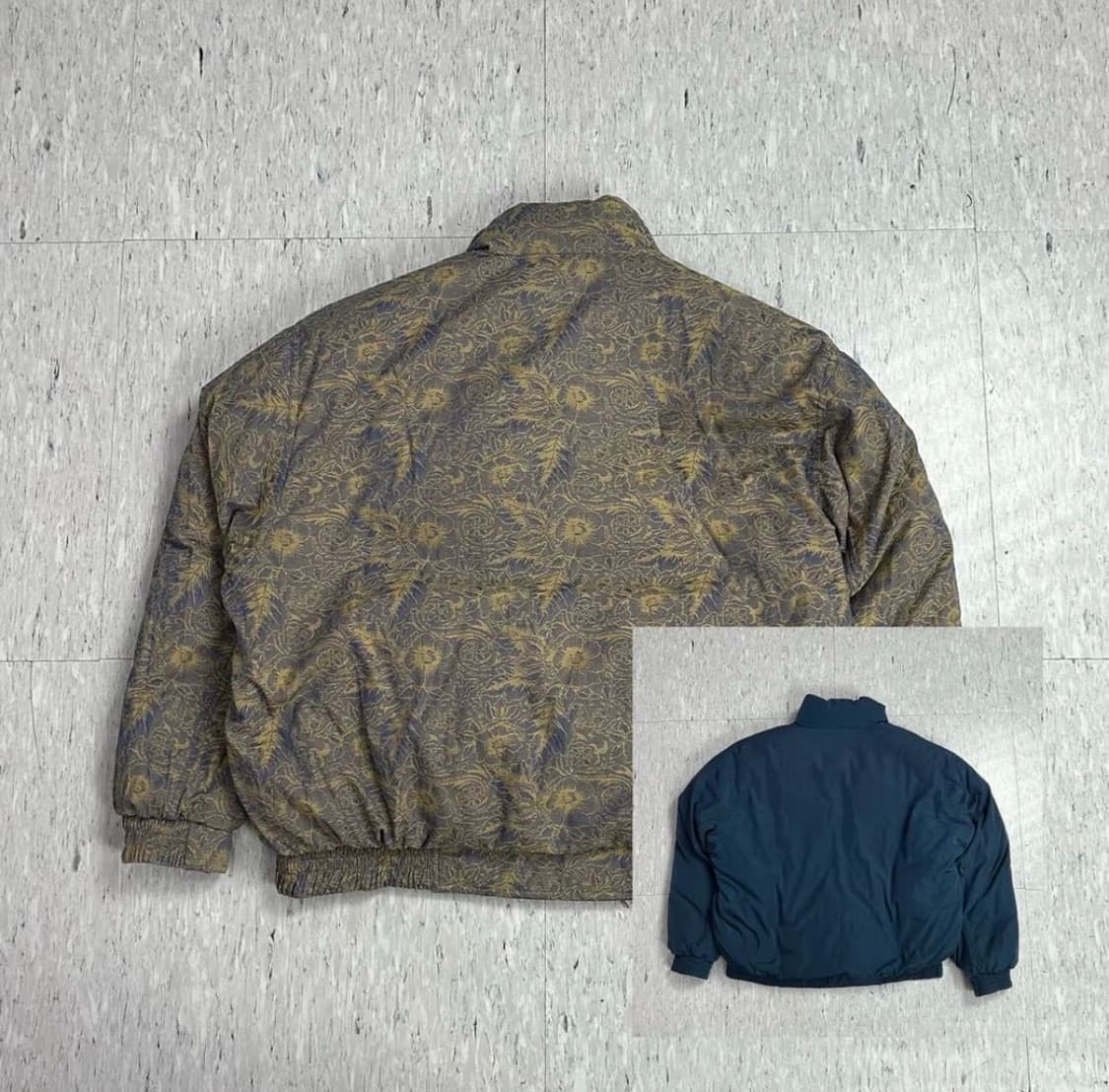 아디다스 빈티지 리버시블패딩  상품이미지2