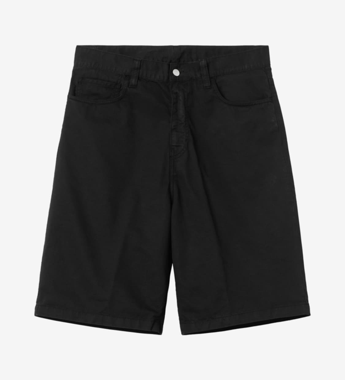 칼하트윕 랜든 쇼츠 뉴콤 블랙 가먼트 다이드 상품이미지1