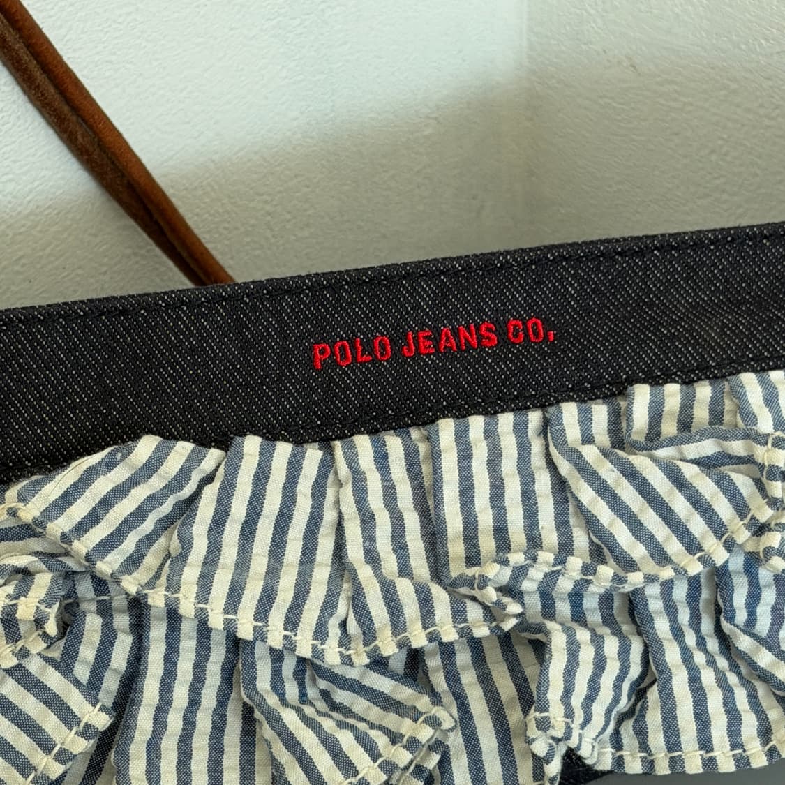 Rare) POLO Jeans mini skirt bag 상품이미지4