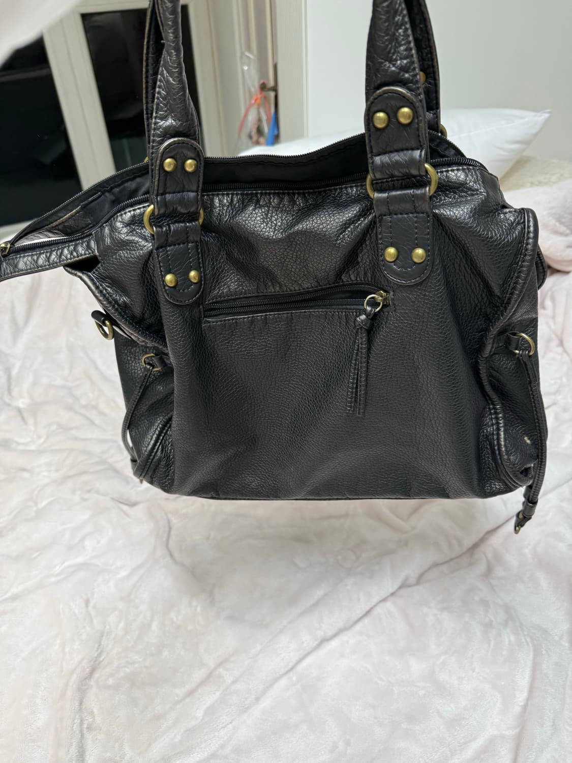 빈티지 블랙 숄더백 상품이미지4