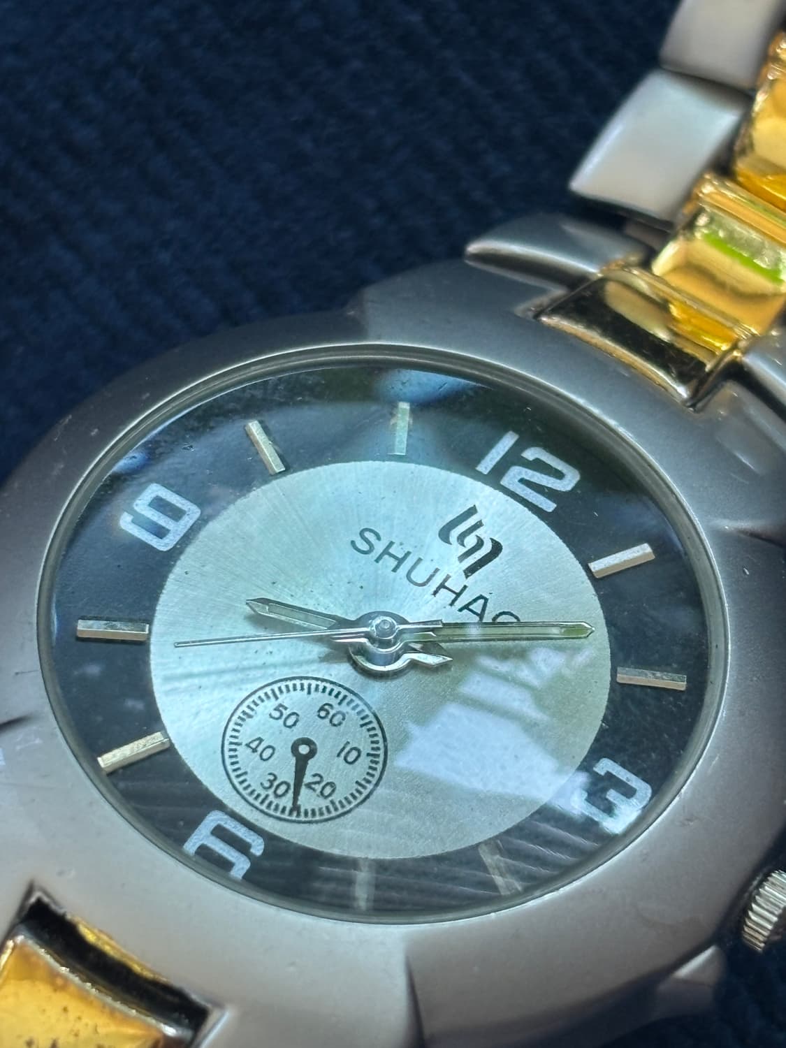 vintage shuhao metal combo watch 상품이미지2