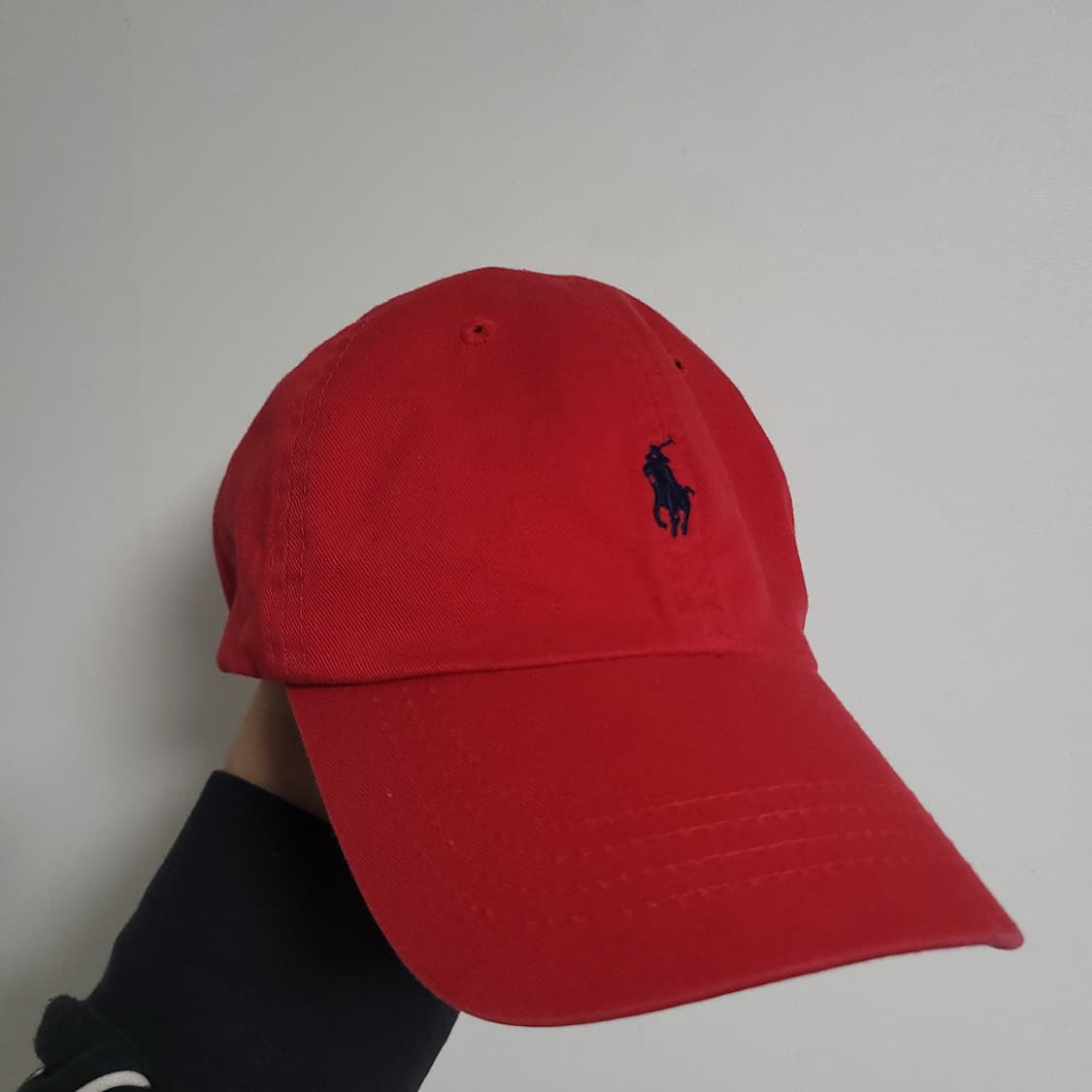 POLO 폴로 랄프로렌 레드 빈티지 볼캡 상품이미지3