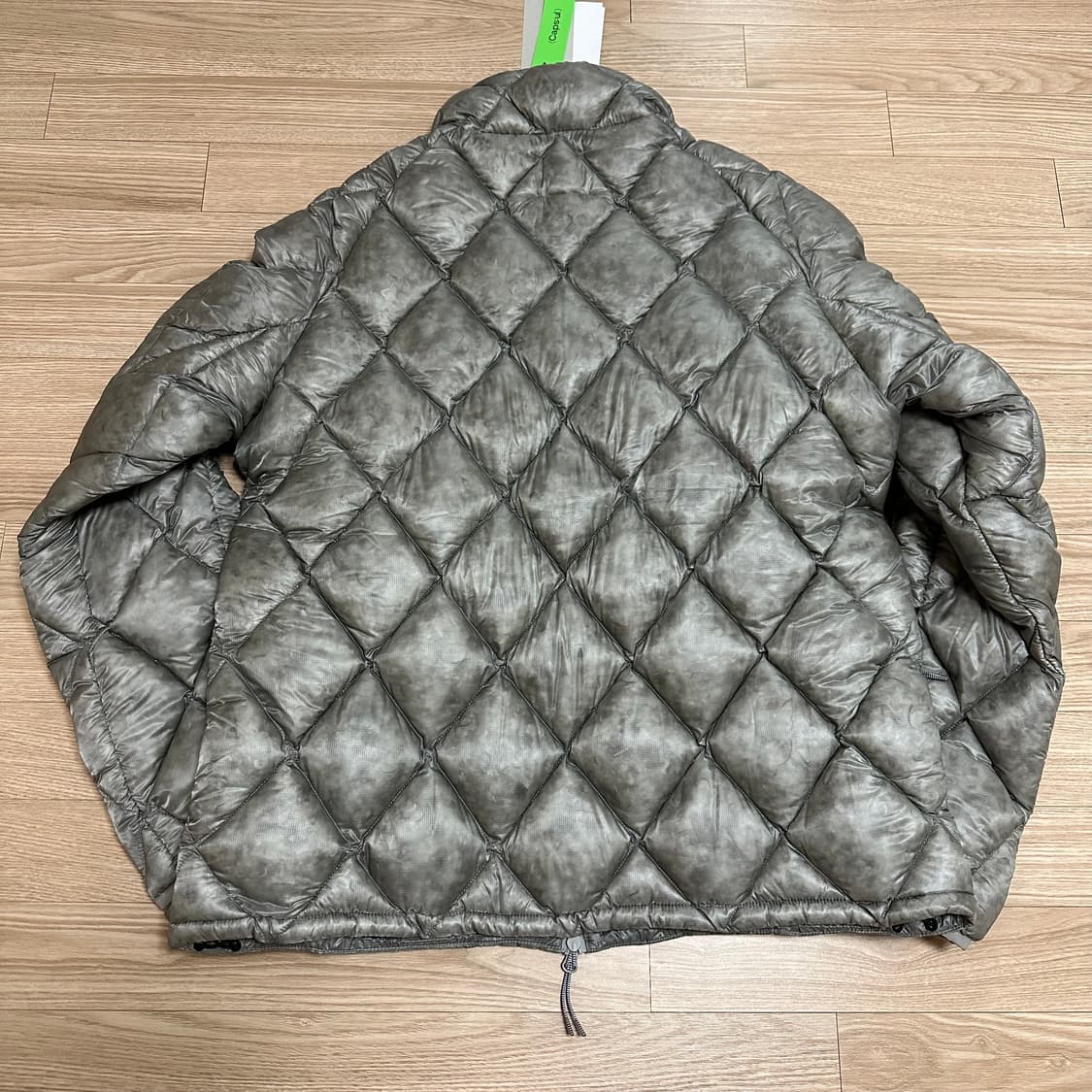 로아 하이킹 nuna 800필 파워 다운 자켓 실버 L 상품이미지3
