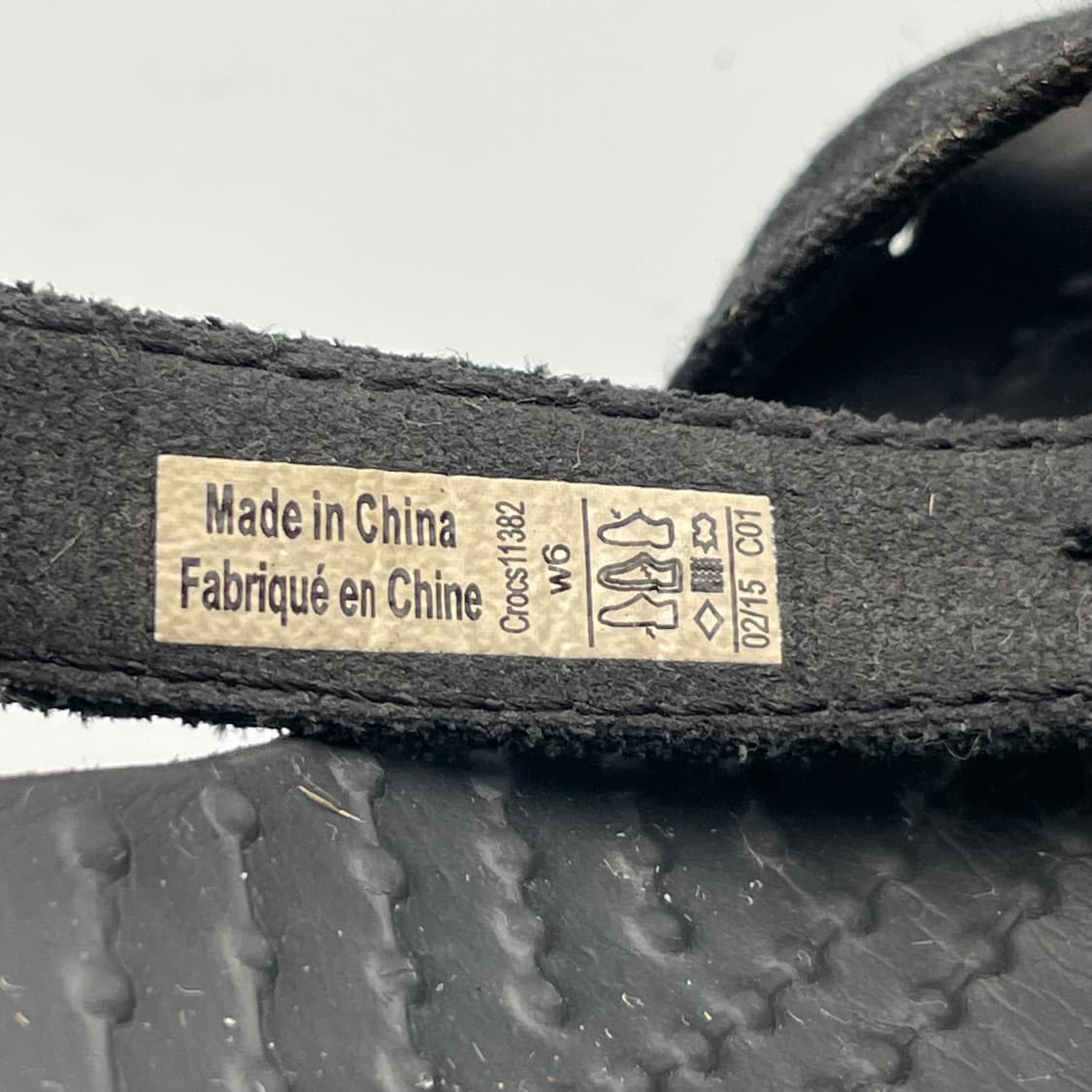 크록스 블랙 여성 샌들 슬리퍼 W6 / 230 상품이미지8