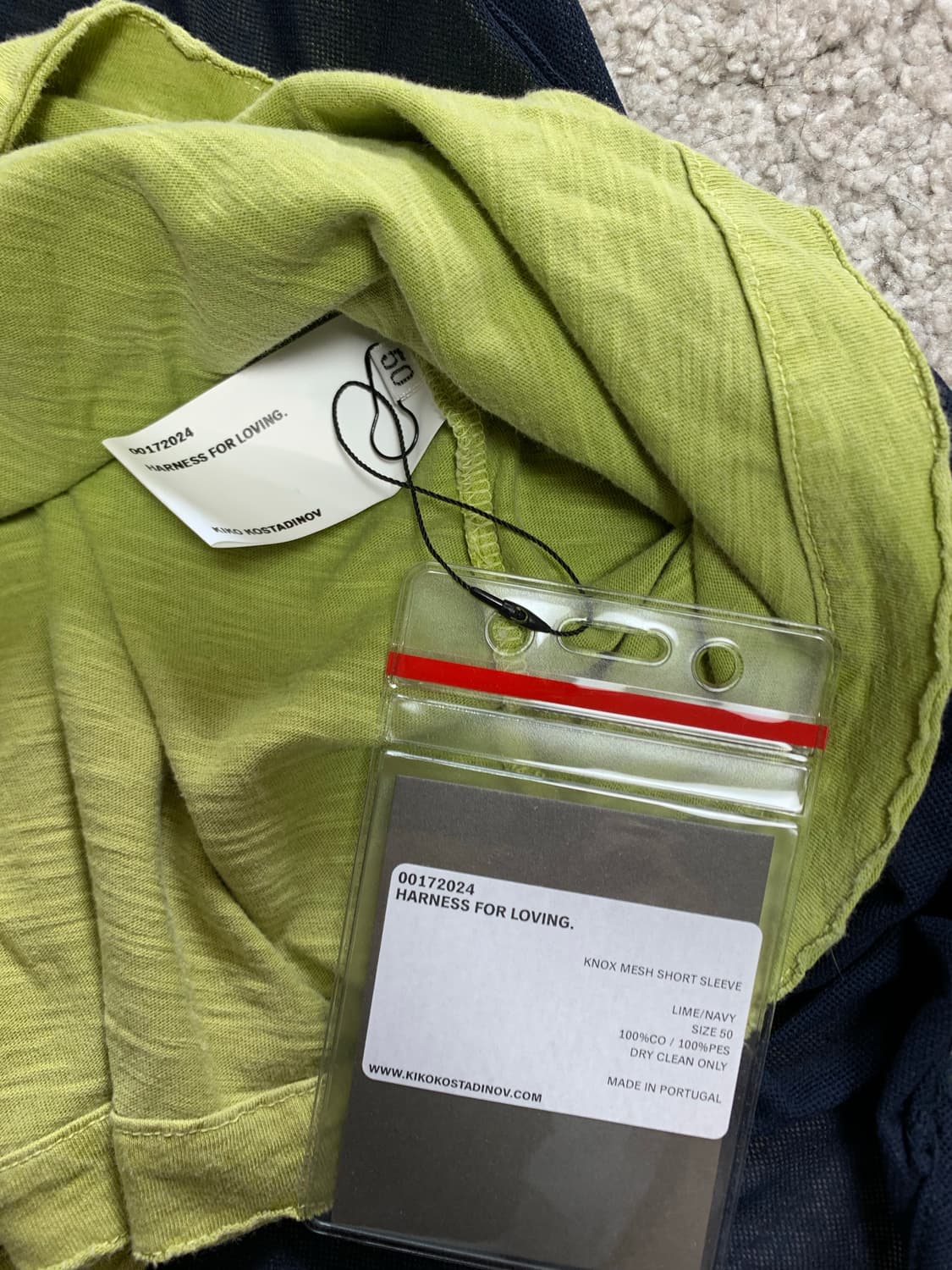 Kiko kostadinov knox mesh short sleeve 상품이미지2