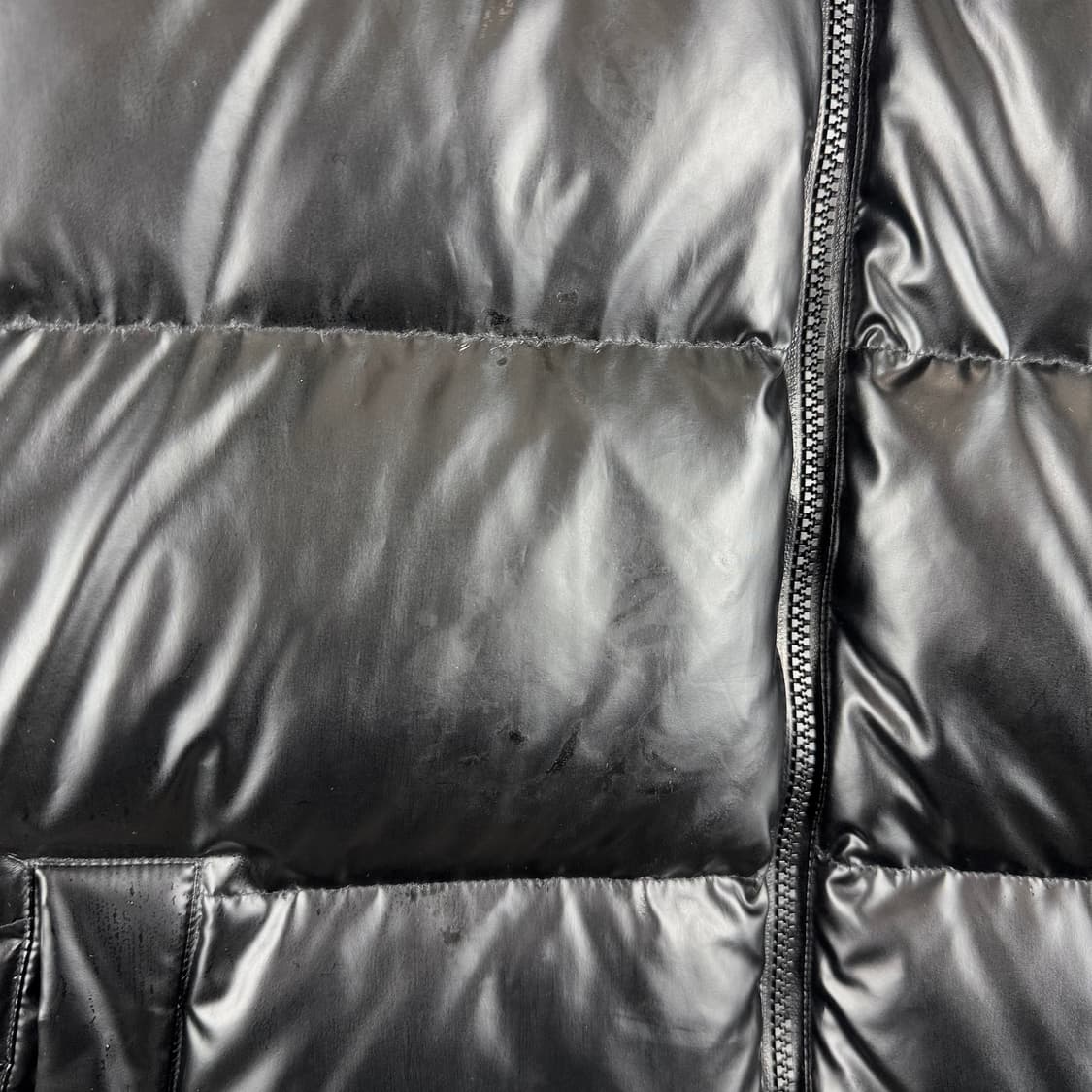 (S) 아디다스 유광 쇼트 다운 패딩 블랙 상품이미지3