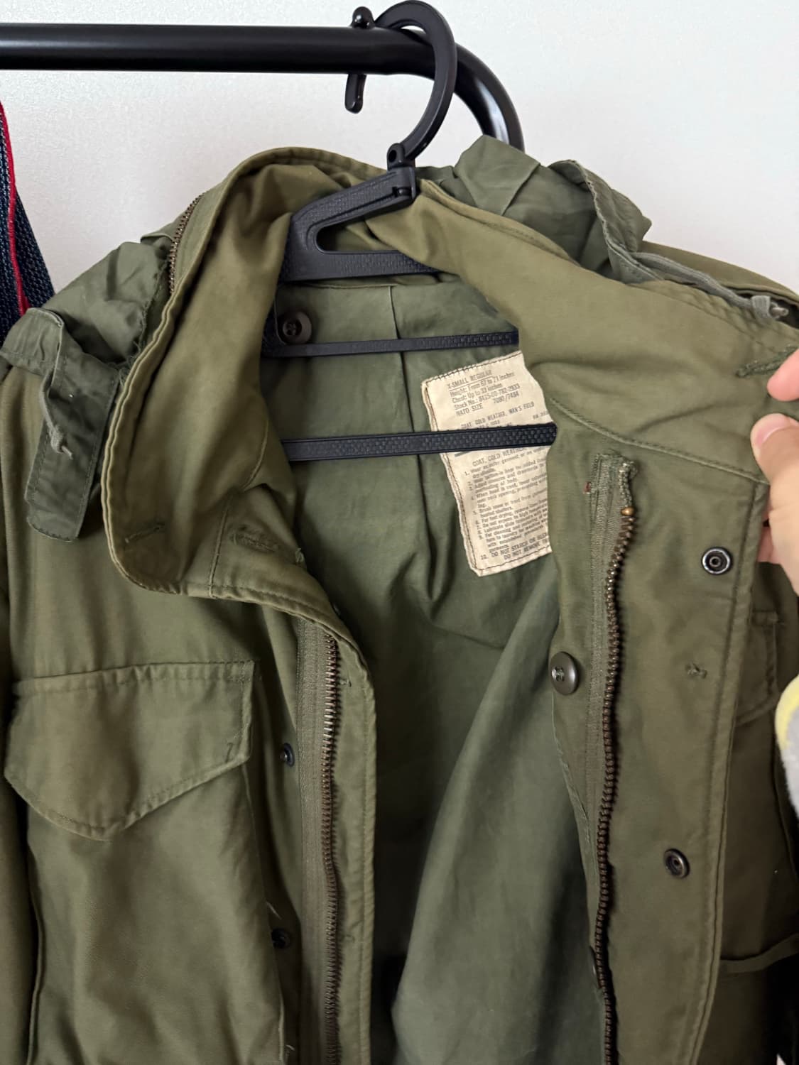 M65 field jacket original (남성 s-m, 여성 m) 상품이미지2