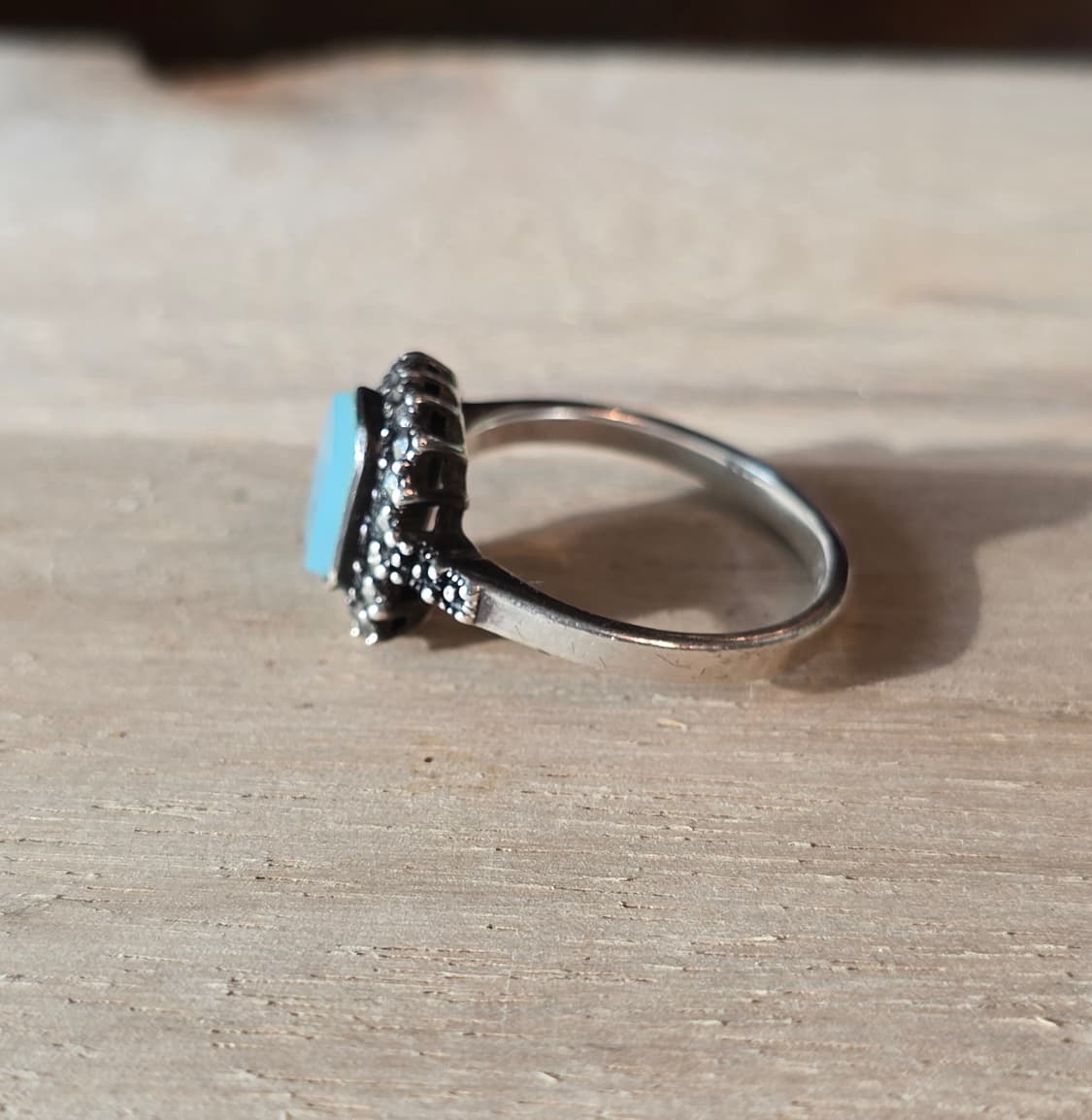 빈티지 실버 925 은 원석 반지 상품이미지4