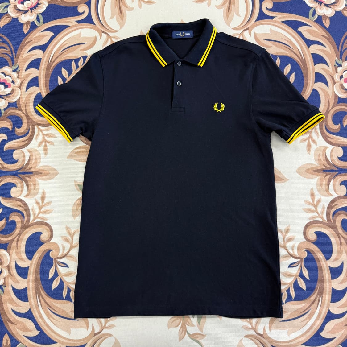 (M)프레드 페리 Fred ferrry 베이직로고 Pk카라티셔츠(블랙) 상품이미지1