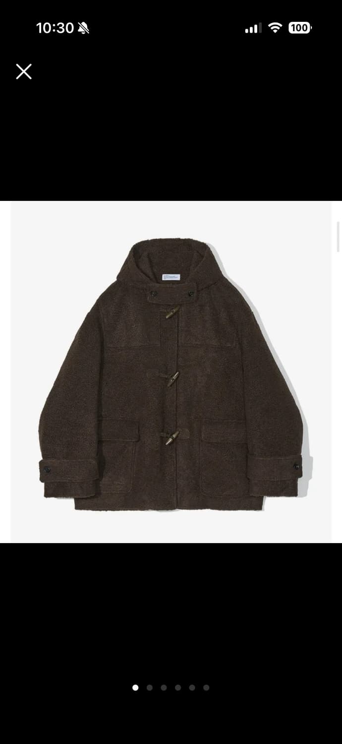 파르티멘토 플리스 코트 상품이미지1