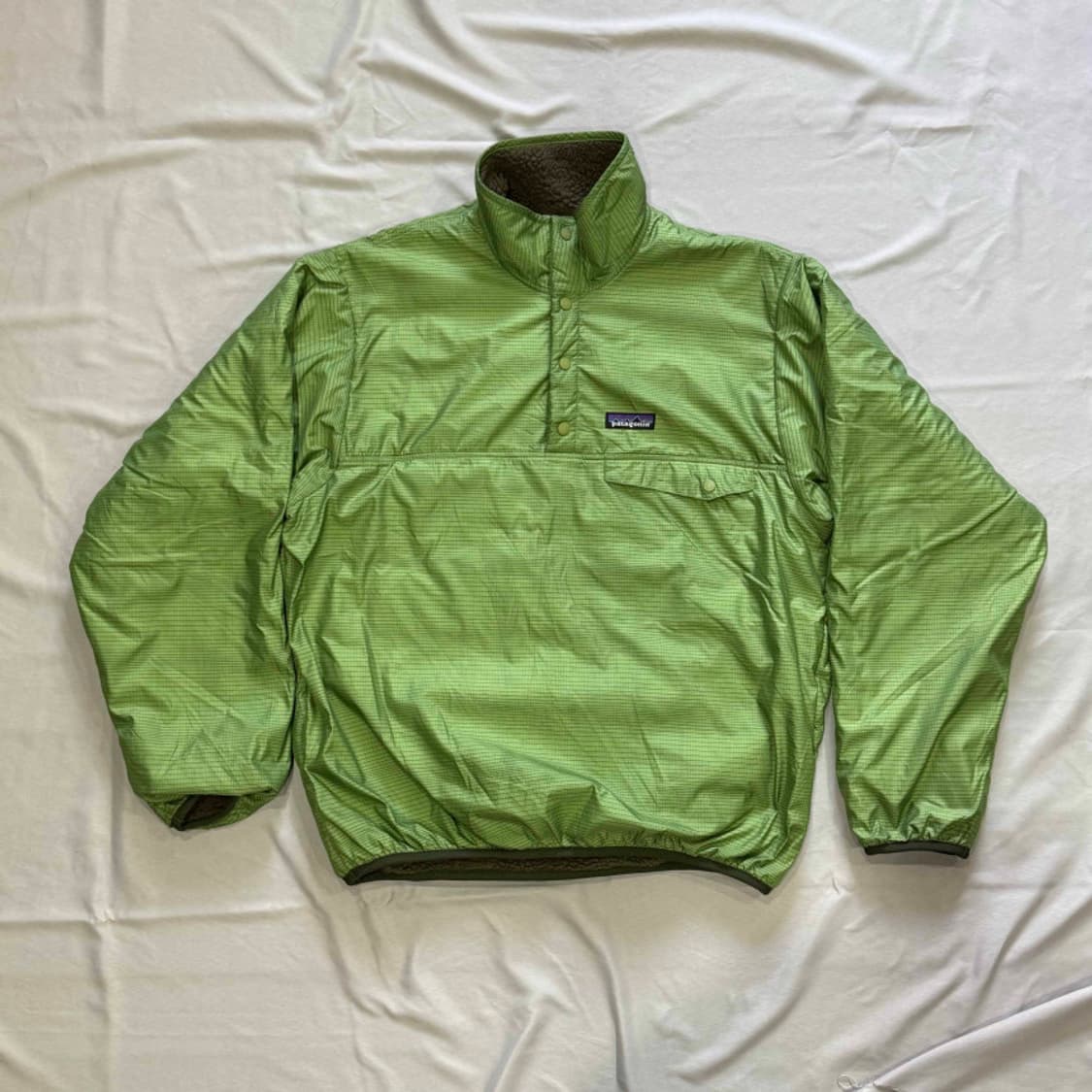 [S] 파타고니아 빈티지 글리세이드 리버시블 딥파일 신칠라 카키/그린 상품이미지5