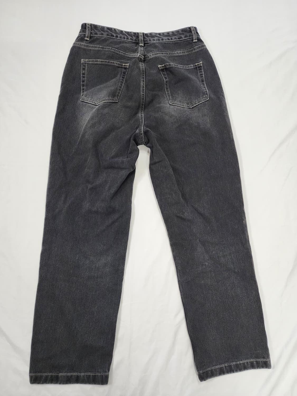 ORE 오어 블랙 데님 팬츠 상품이미지2