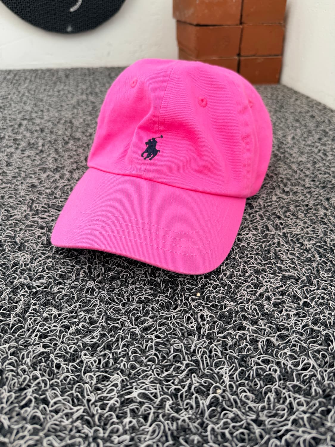 [Polo Ralph Lauren] 클래식 치노 코튼 볼캡 - 핑크 상품이미지1