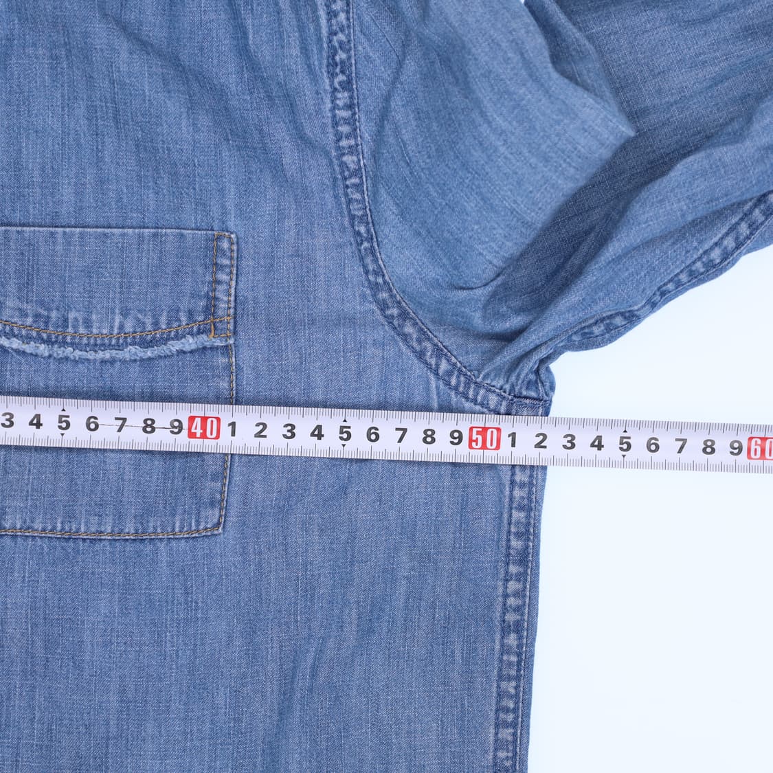 82-94-160 시스템 데님 셔츠 N7509 상품이미지5