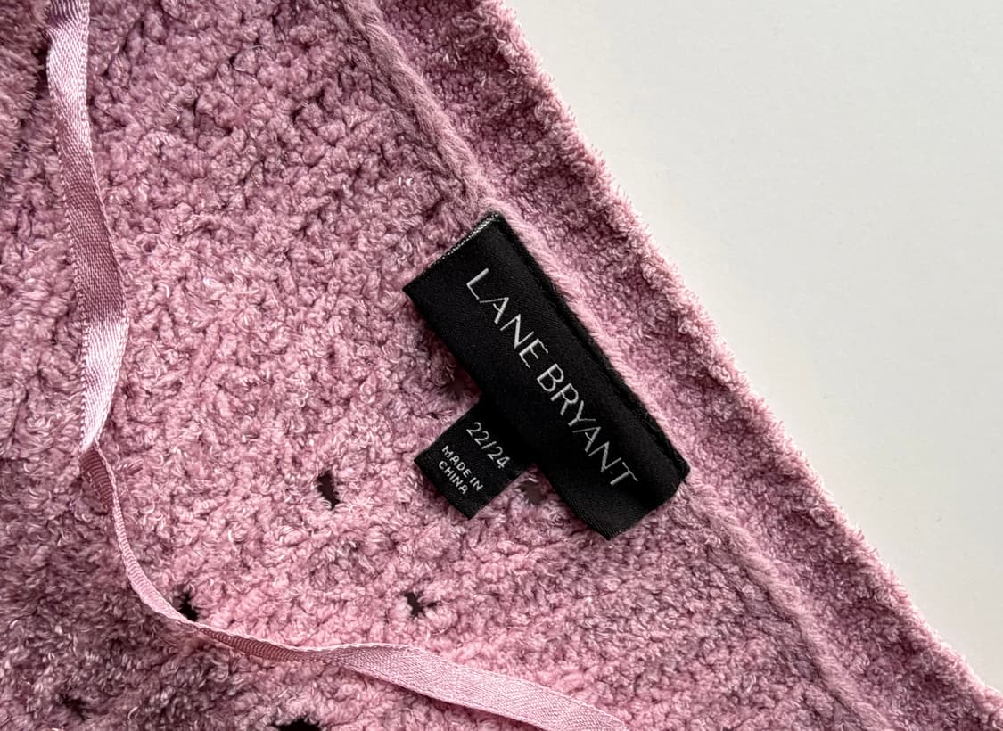 레인브라이언트 LANE BRYANT 셔닐 튜닉 스웨터 (플러스 사이즈)  상품이미지4