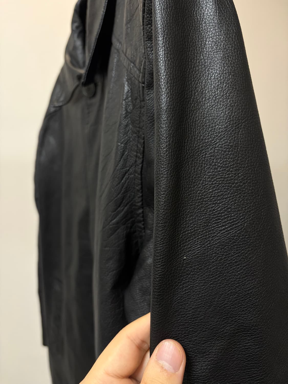 (XXL) ciro citterio uk 빈티지 레더 가죽자켓 상품이미지10