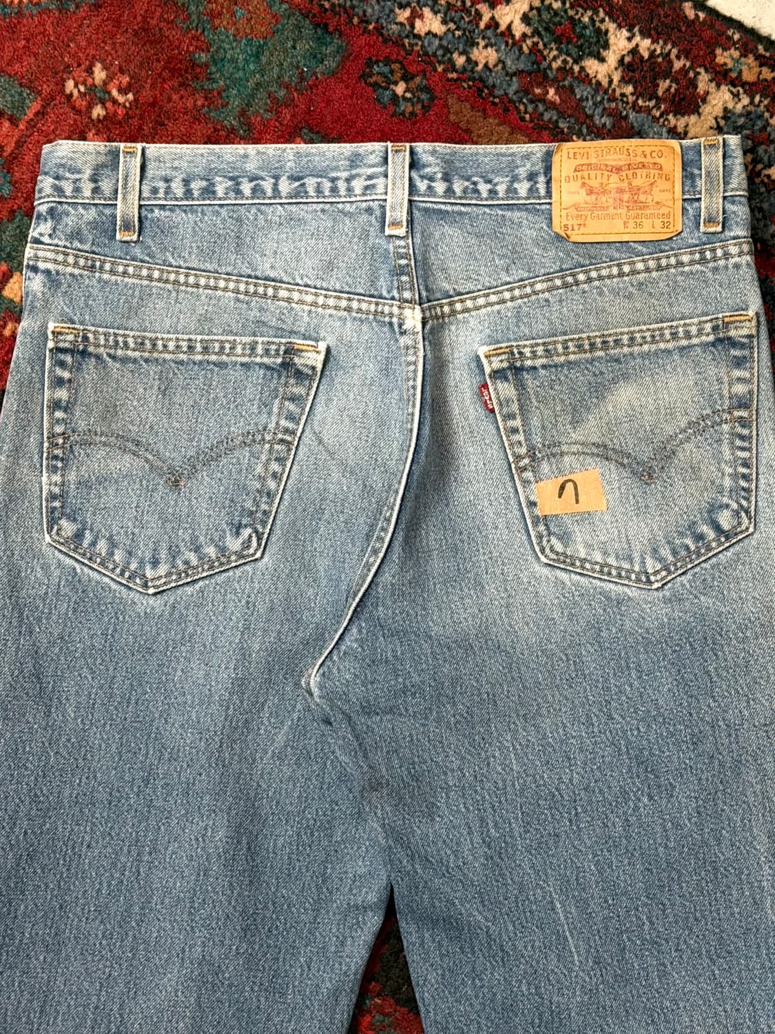 90's USA Made 빈티지 리바이스 517 부츠컷 상품이미지6