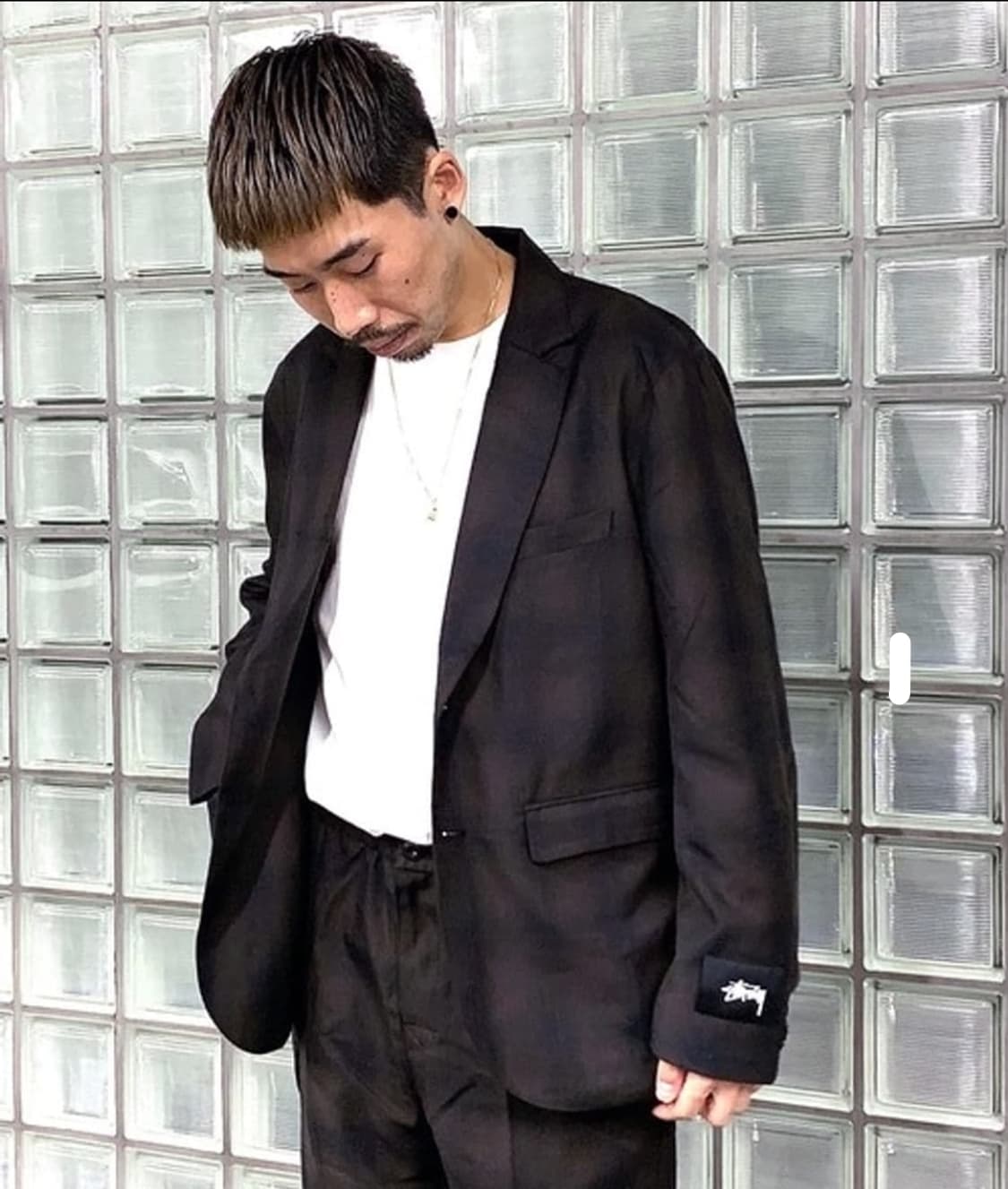 [L] 스투시 쉐도우 플레이드 셋업 상품이미지3