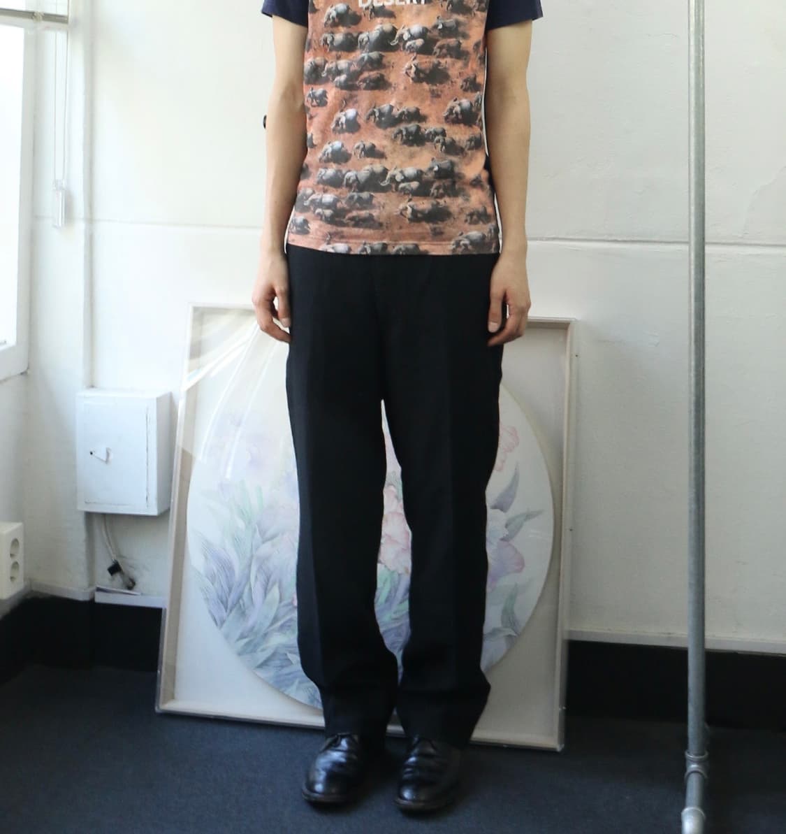 이세이 미야케 블랙 트라우저 상품이미지2