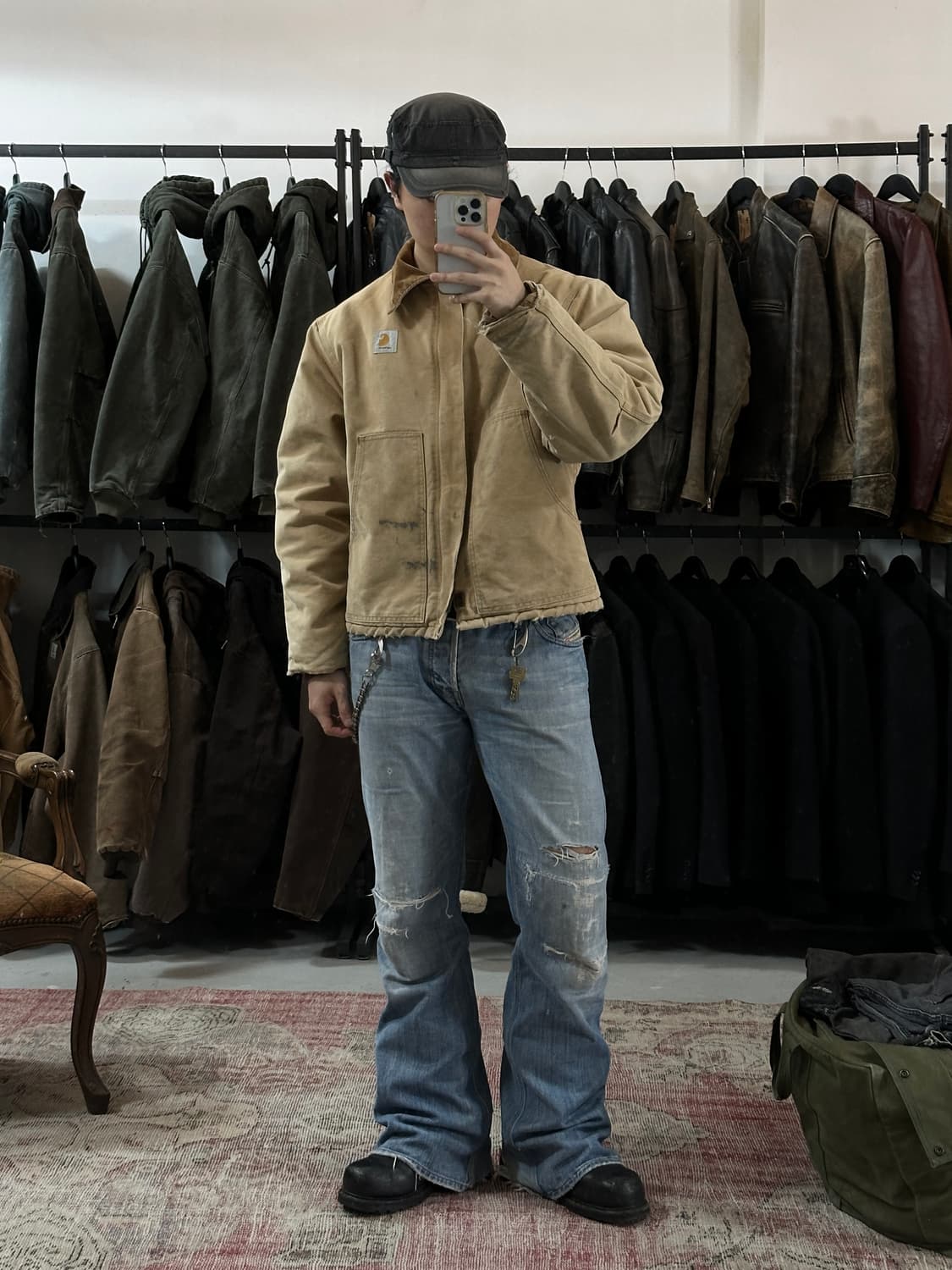 90's OG 칼하트 J02 아크틱 자켓 칼하트 디트로이트 자켓 상품이미지9