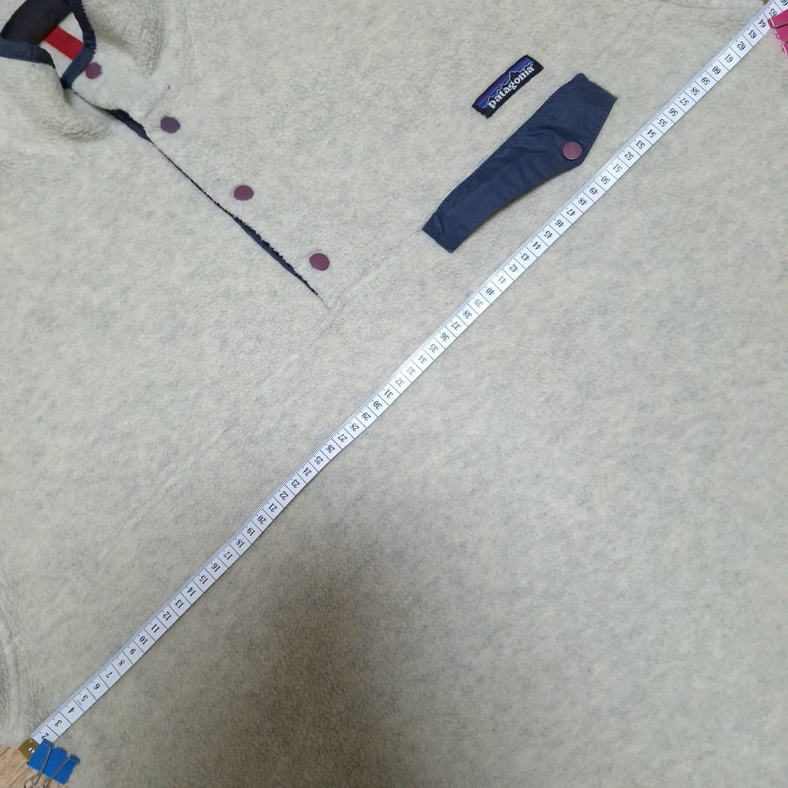 빈티지파타고니아 신칠라 스냅티 오트밀 L 상품이미지9